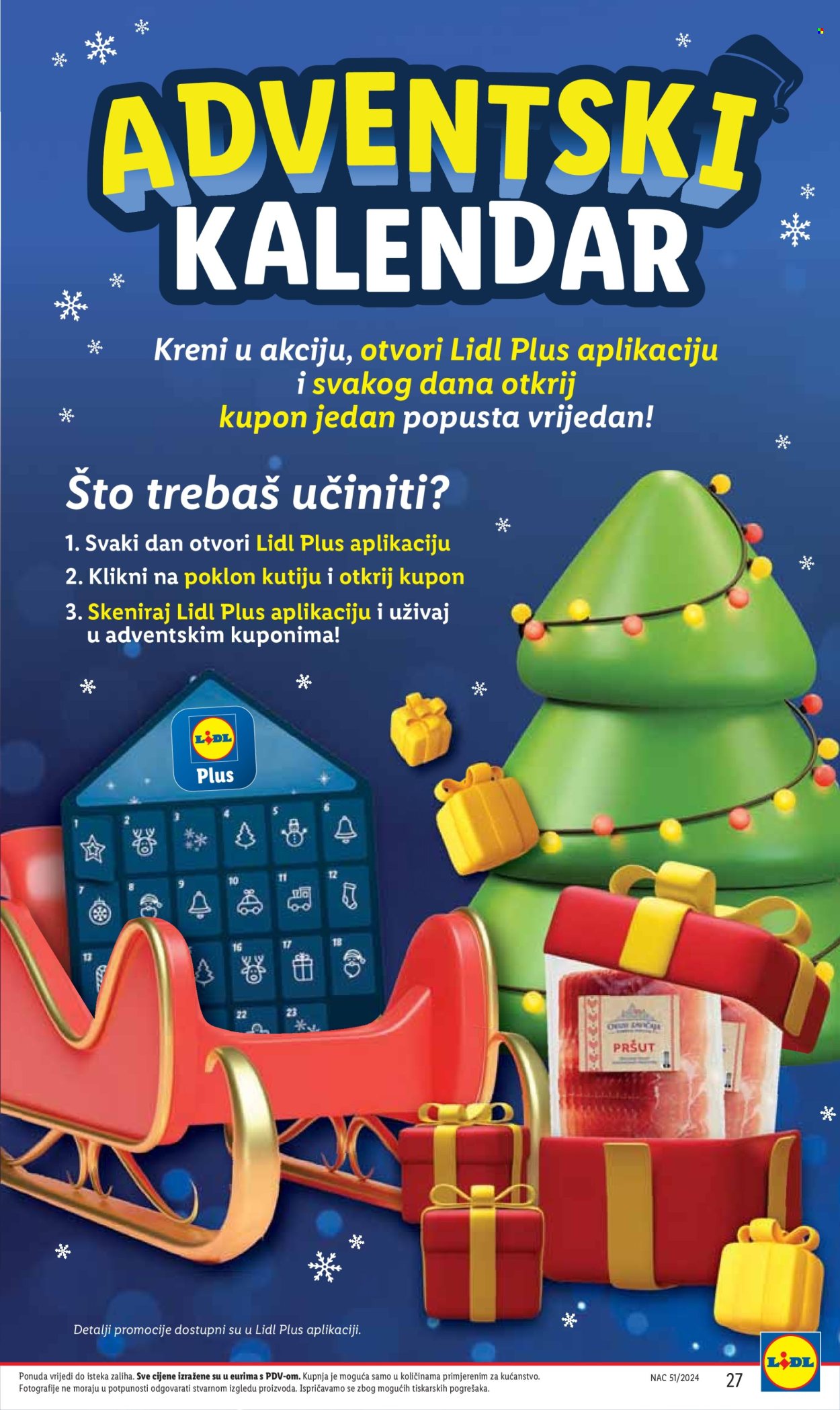 Lidl katalog - 16.12.2024. - 24.12.2024. Stranica 27