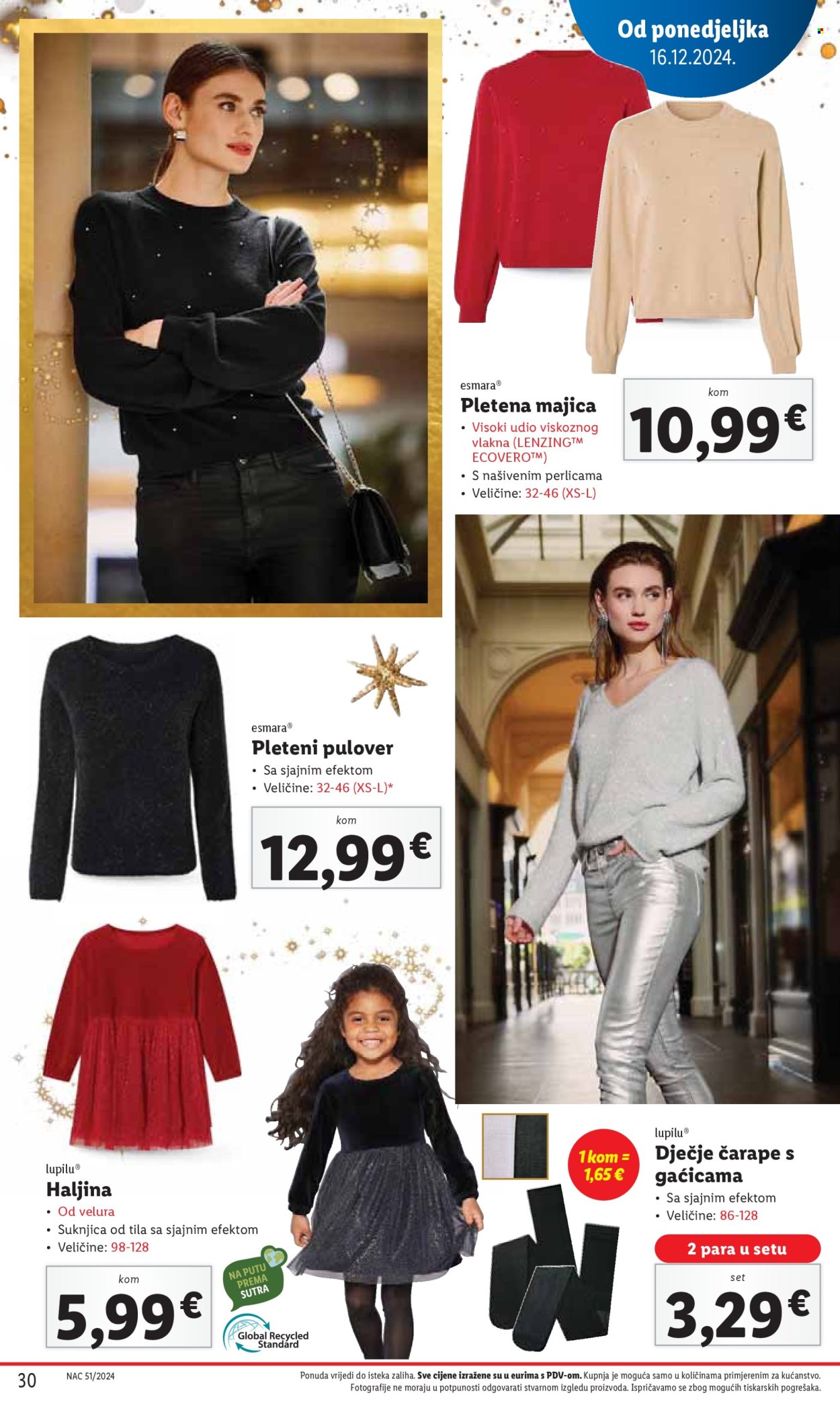 Lidl katalog - 16.12.2024. - 24.12.2024. Stranica 30
