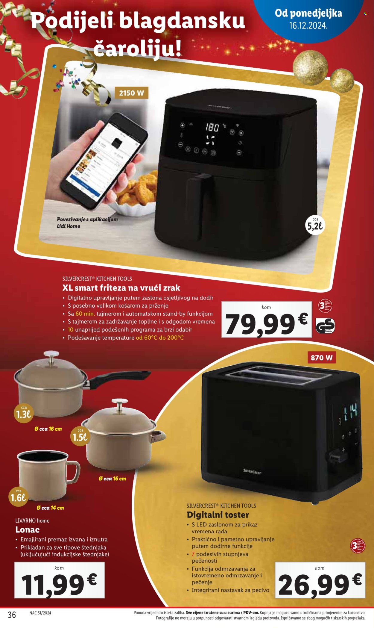Lidl katalog - 16.12.2024. - 24.12.2024. Stranica 36