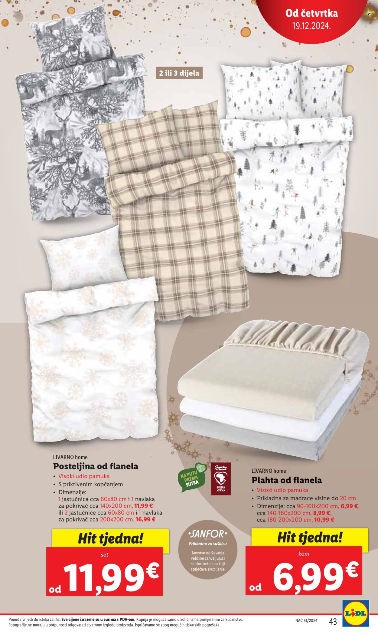 Lidl katalog - 16.12.2024. - 24.12.2024. Stranica 43
