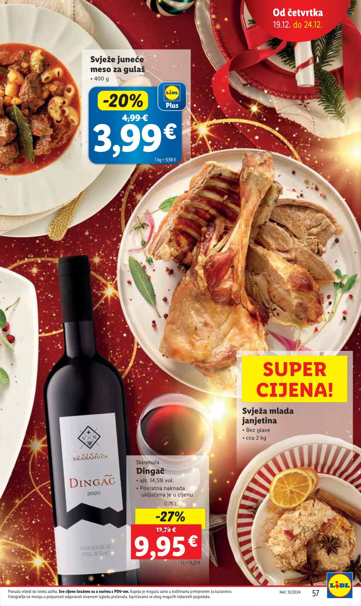 Lidl katalog - 16.12.2024. - 24.12.2024. Stranica 57