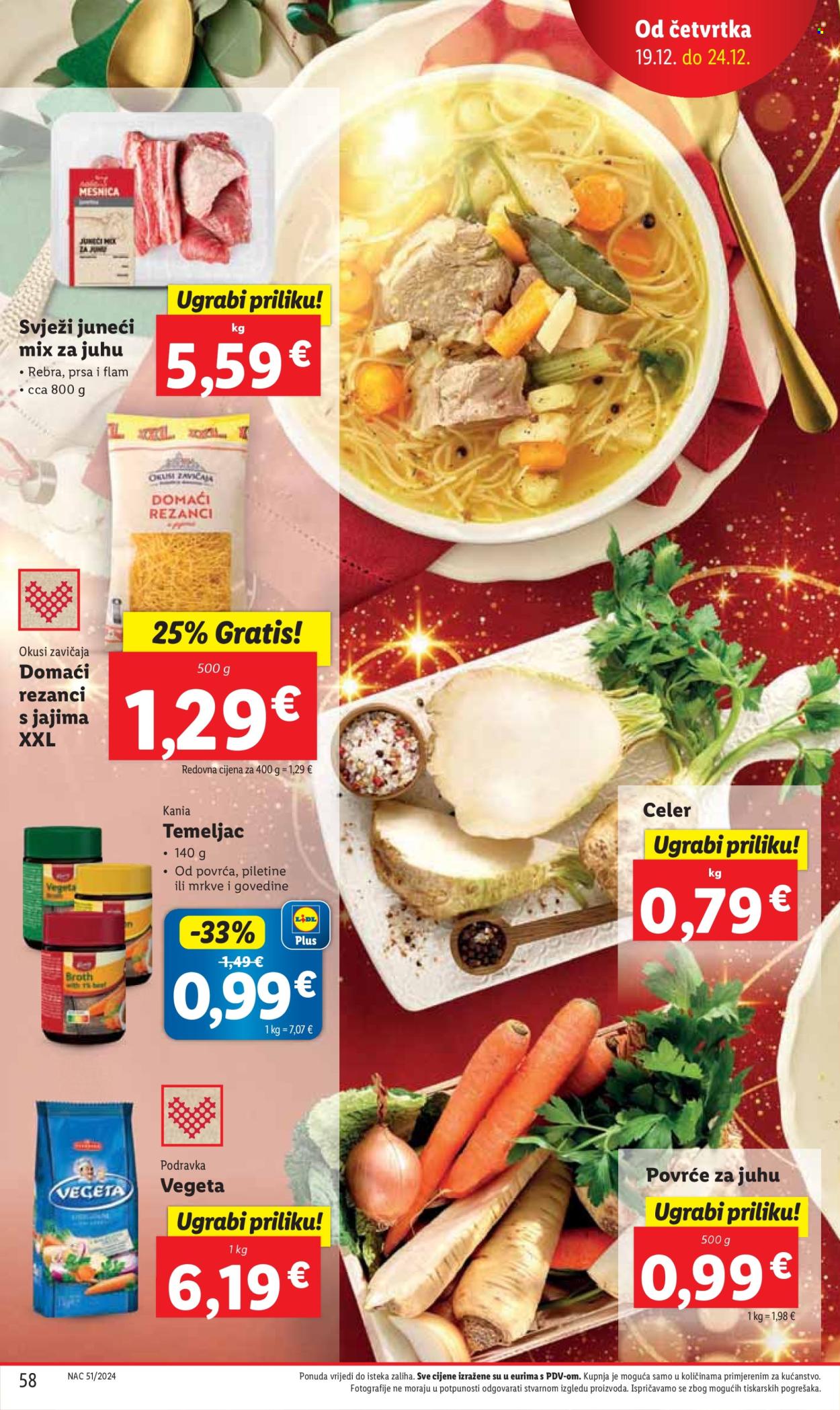 Lidl katalog - 16.12.2024. - 24.12.2024. Stranica 58