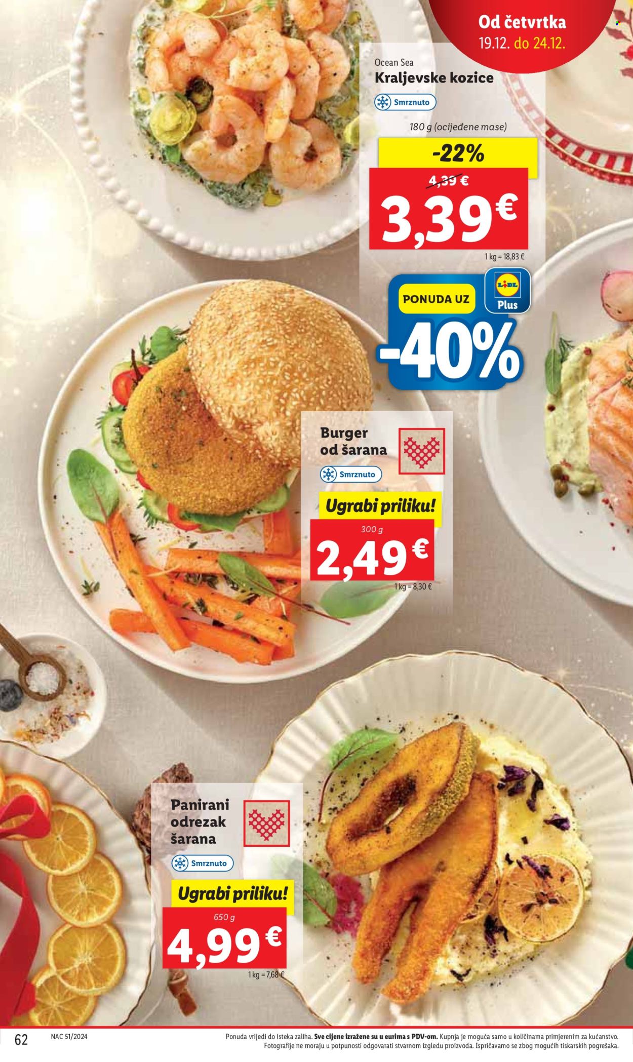 Lidl katalog - 16.12.2024. - 24.12.2024. Stranica 62