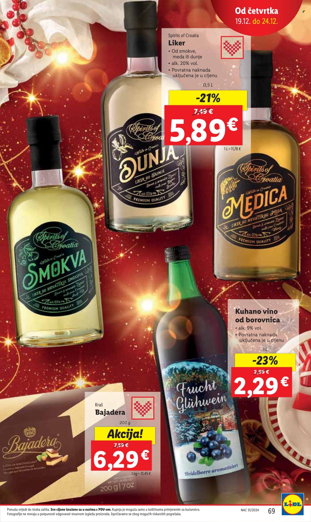 Lidl katalog - 16.12.2024. - 24.12.2024. Stranica 69