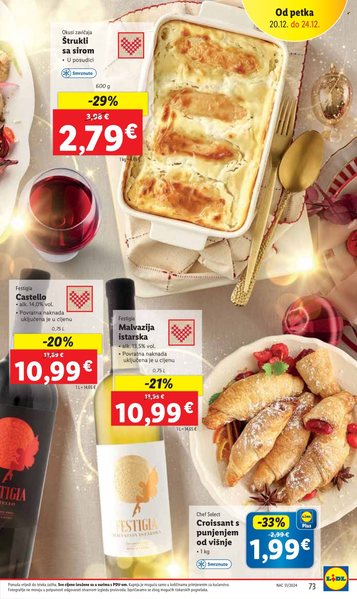 Lidl katalog - 16.12.2024. - 24.12.2024. Stranica 73
