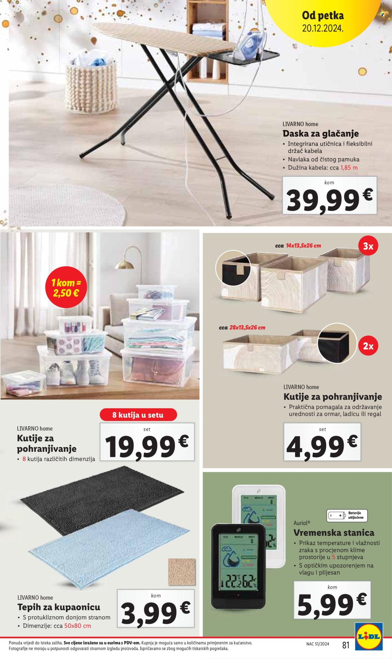 Lidl katalog - 16.12.2024. - 24.12.2024. Stranica 81