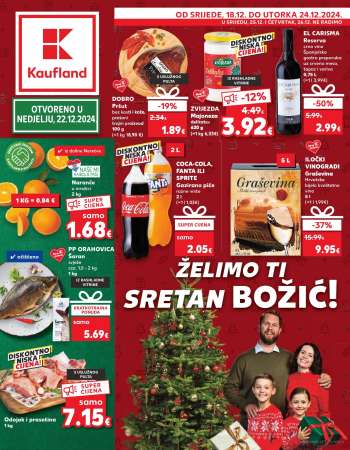 Kaufland katalog - 18.12.2024. - 24.12.2024.