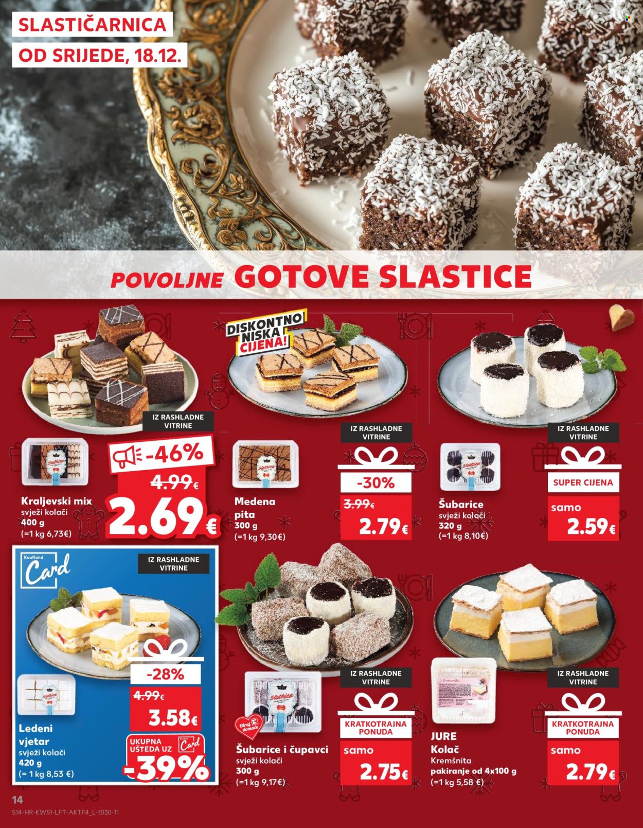 Kaufland katalog - 18.12.2024. - 24.12.2024. Stranica 14