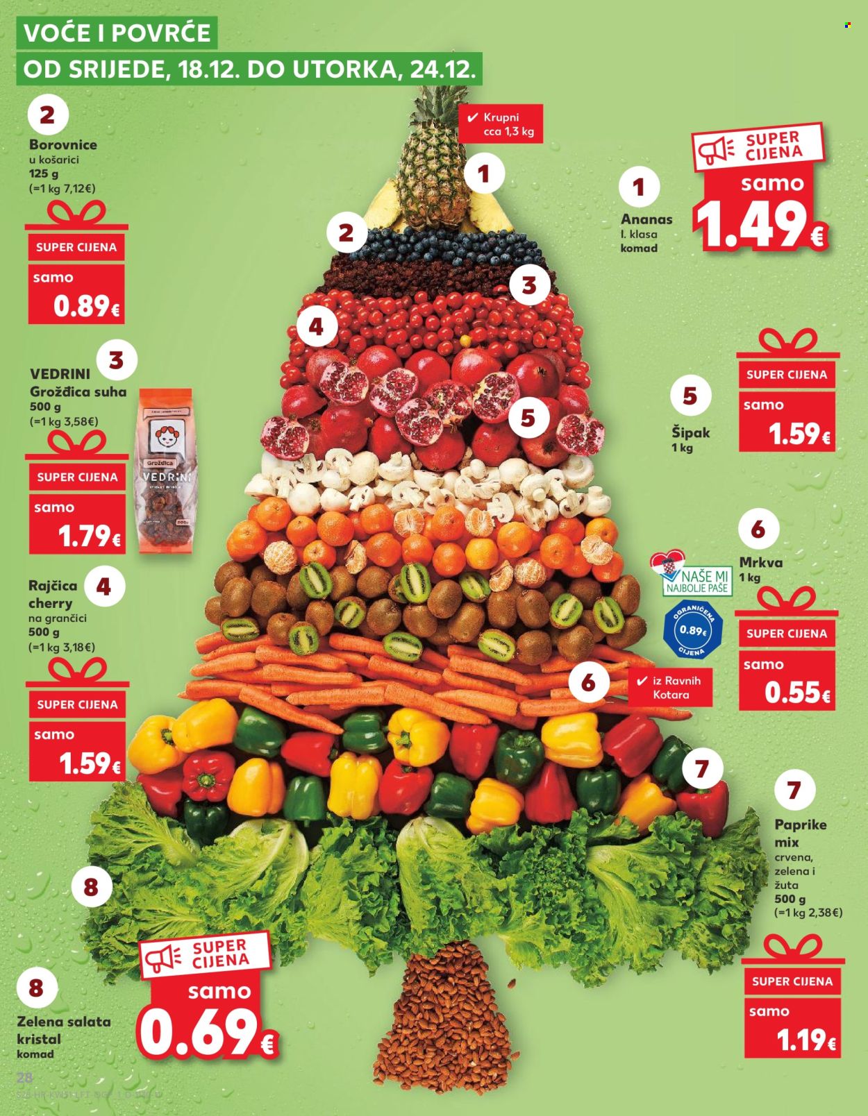 Kaufland katalog - 18.12.2024. - 24.12.2024. Stranica 28