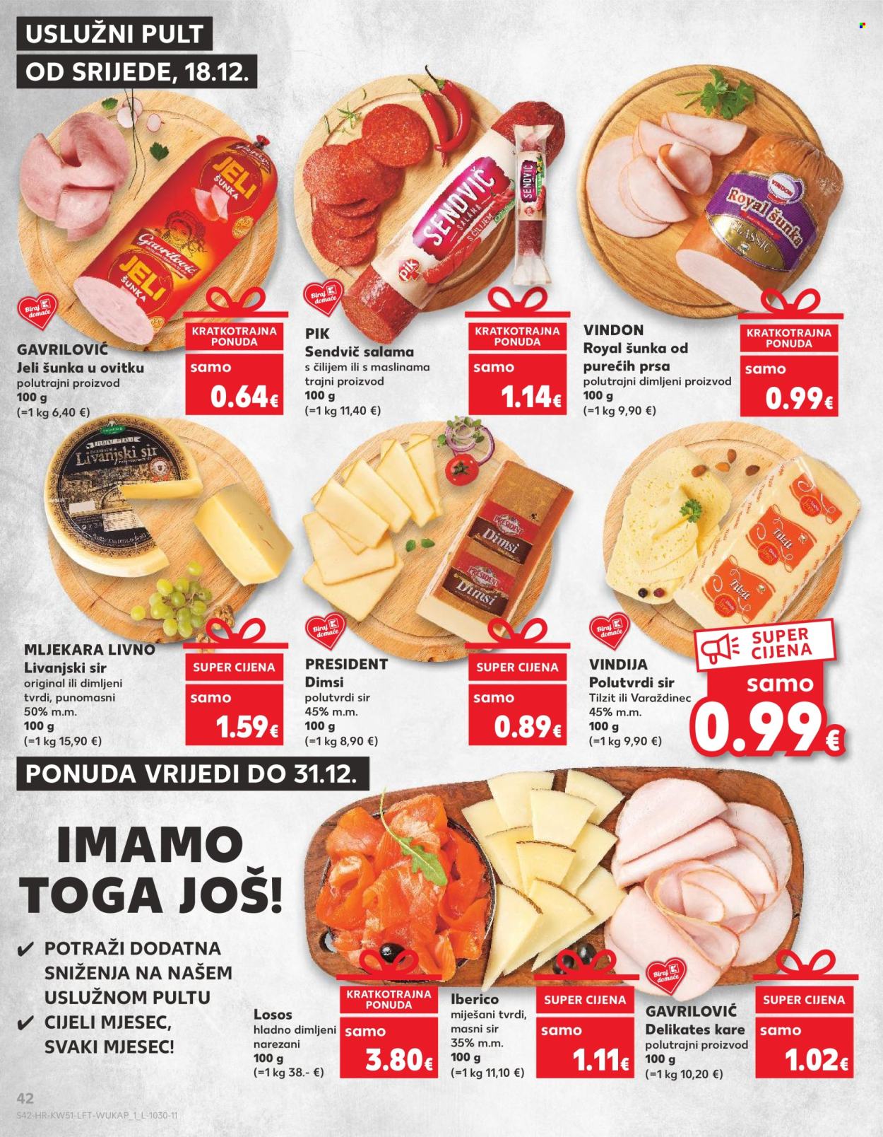 Kaufland katalog - 18.12.2024. - 24.12.2024. Stranica 42