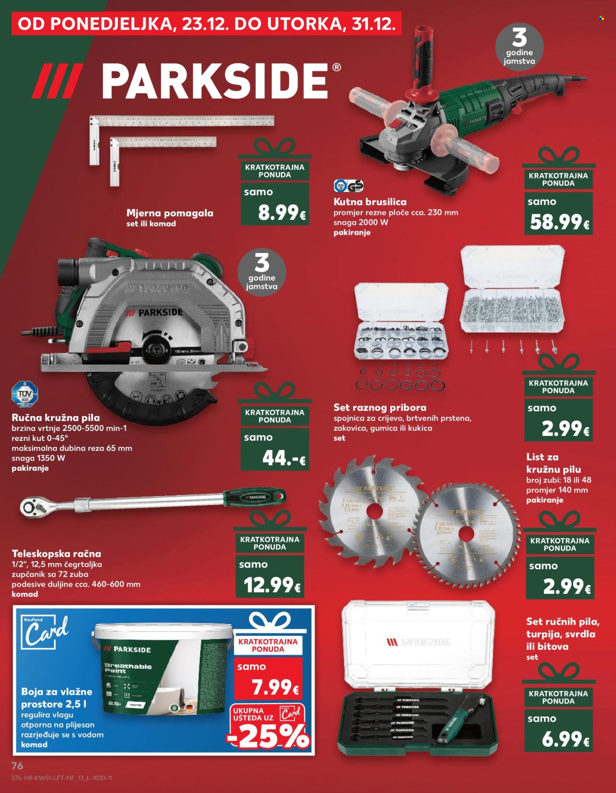 Kaufland katalog - 18.12.2024. - 24.12.2024. Stranica 76