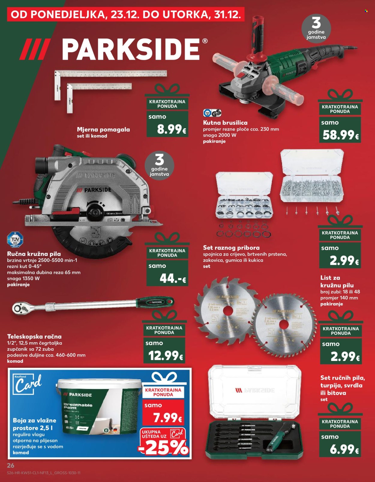 Kaufland katalog - 18.12.2024. - 24.12.2024. Stranica 26