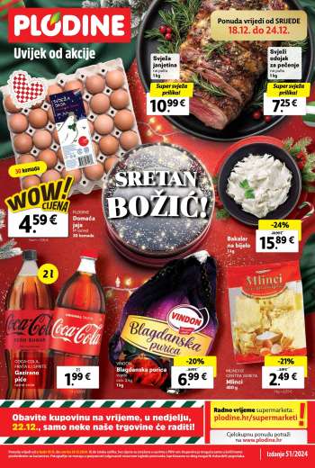 Plodine katalog - 18.12.2024. - 24.12.2024.