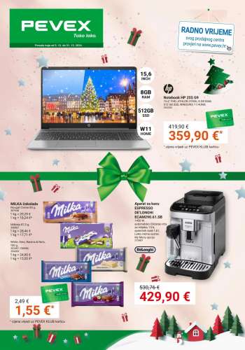 Pevex katalog - 05.12.2024. - 31.12.2024.
