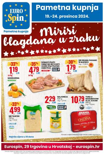 Eurospin katalog - 19.12.2024. - 24.12.2024.