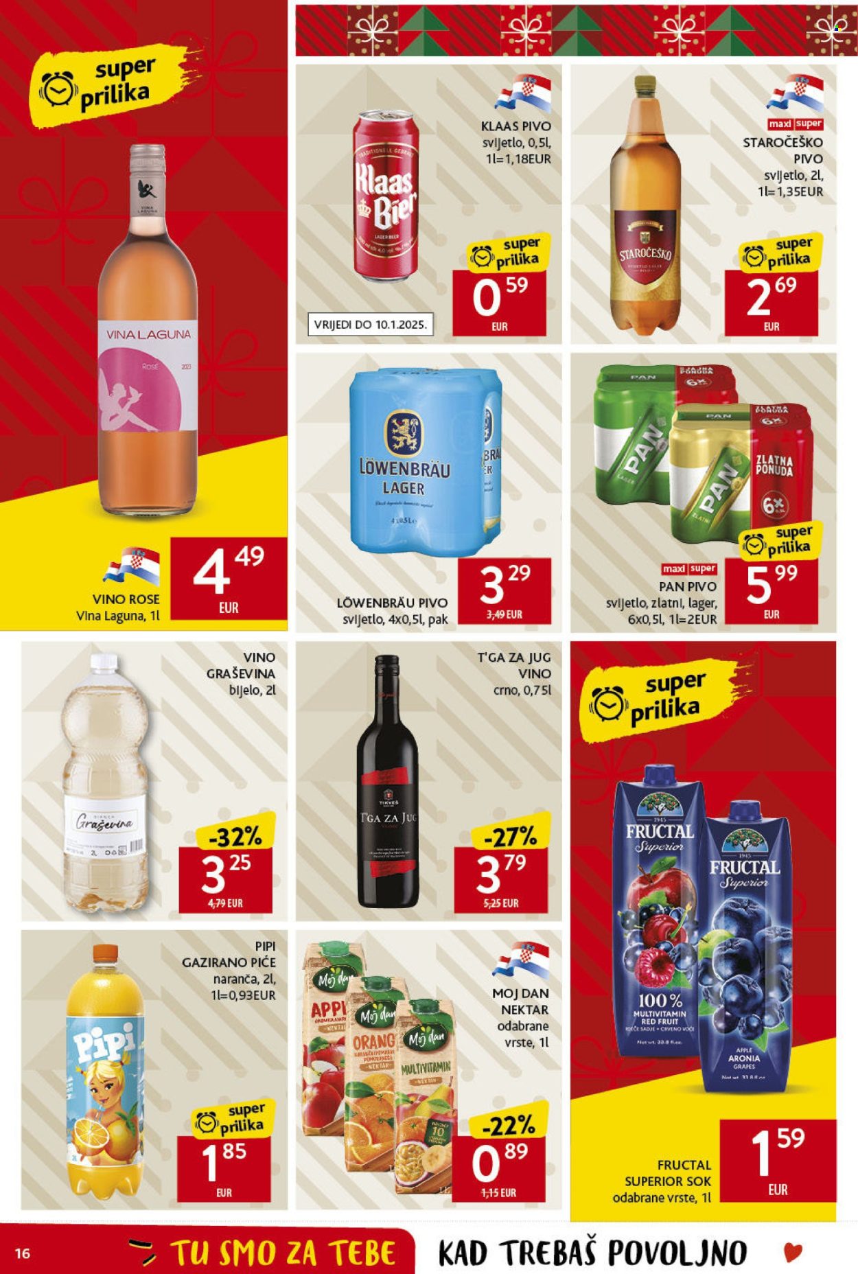 Konzum katalog - 19.12.2024. - 24.12.2024. Stranica 16