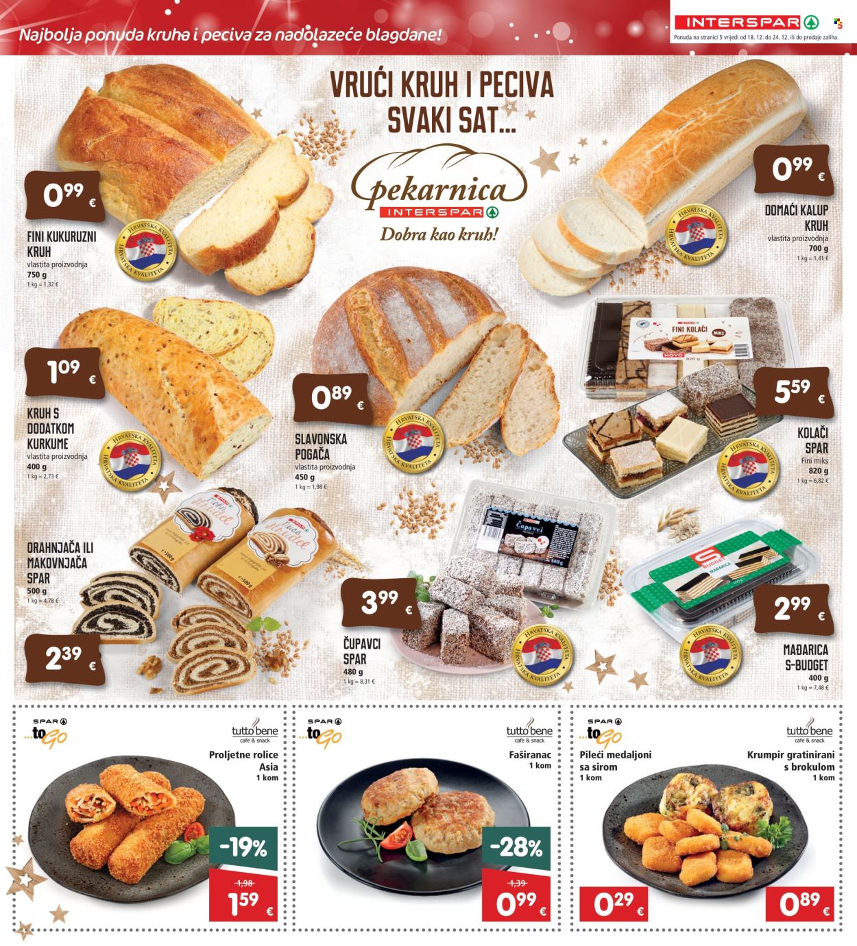 INTERSPAR katalog - 18.12.2024. - 24.12.2024. Stranica 5