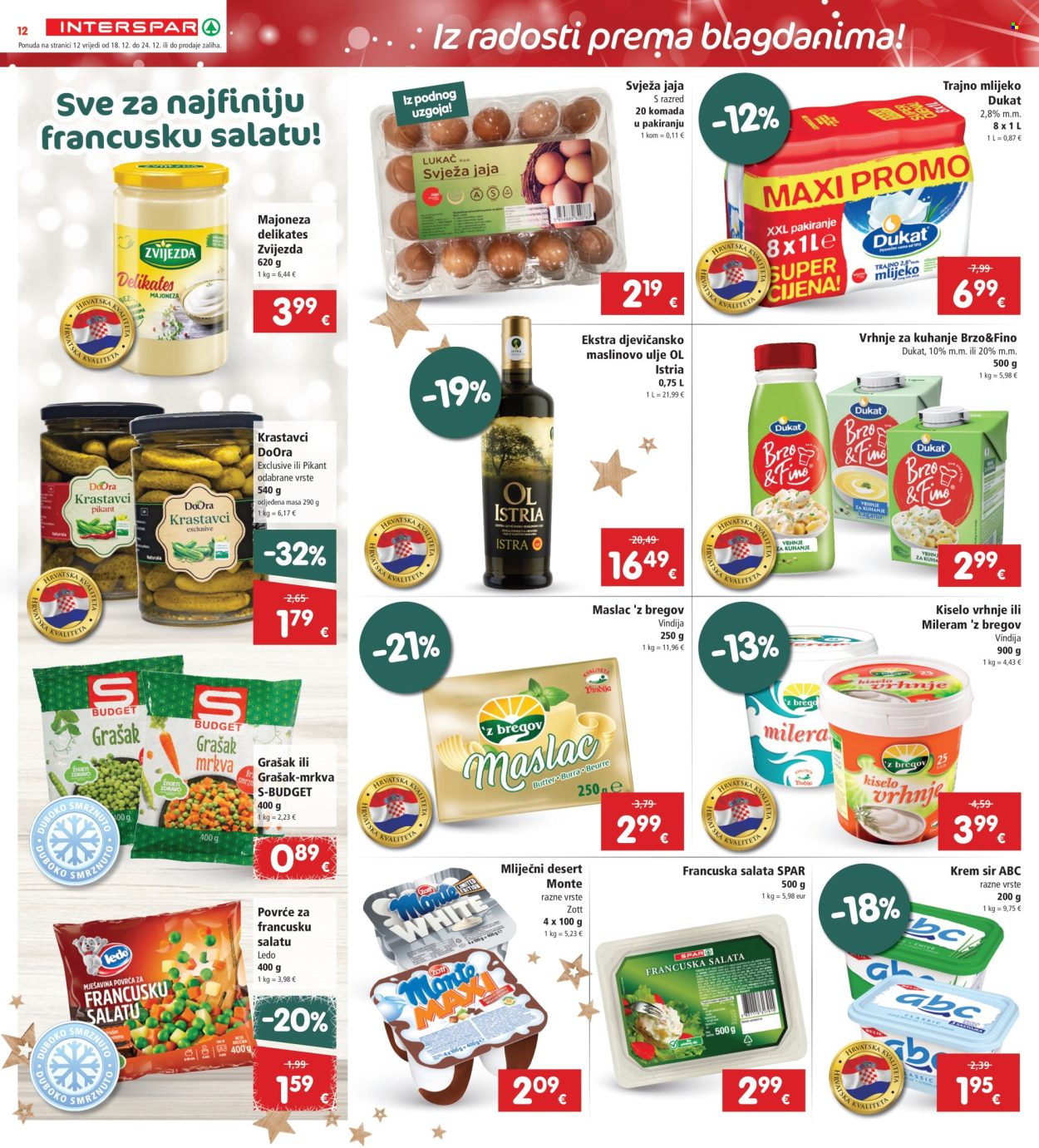 INTERSPAR katalog - 18.12.2024. - 24.12.2024. Stranica 12