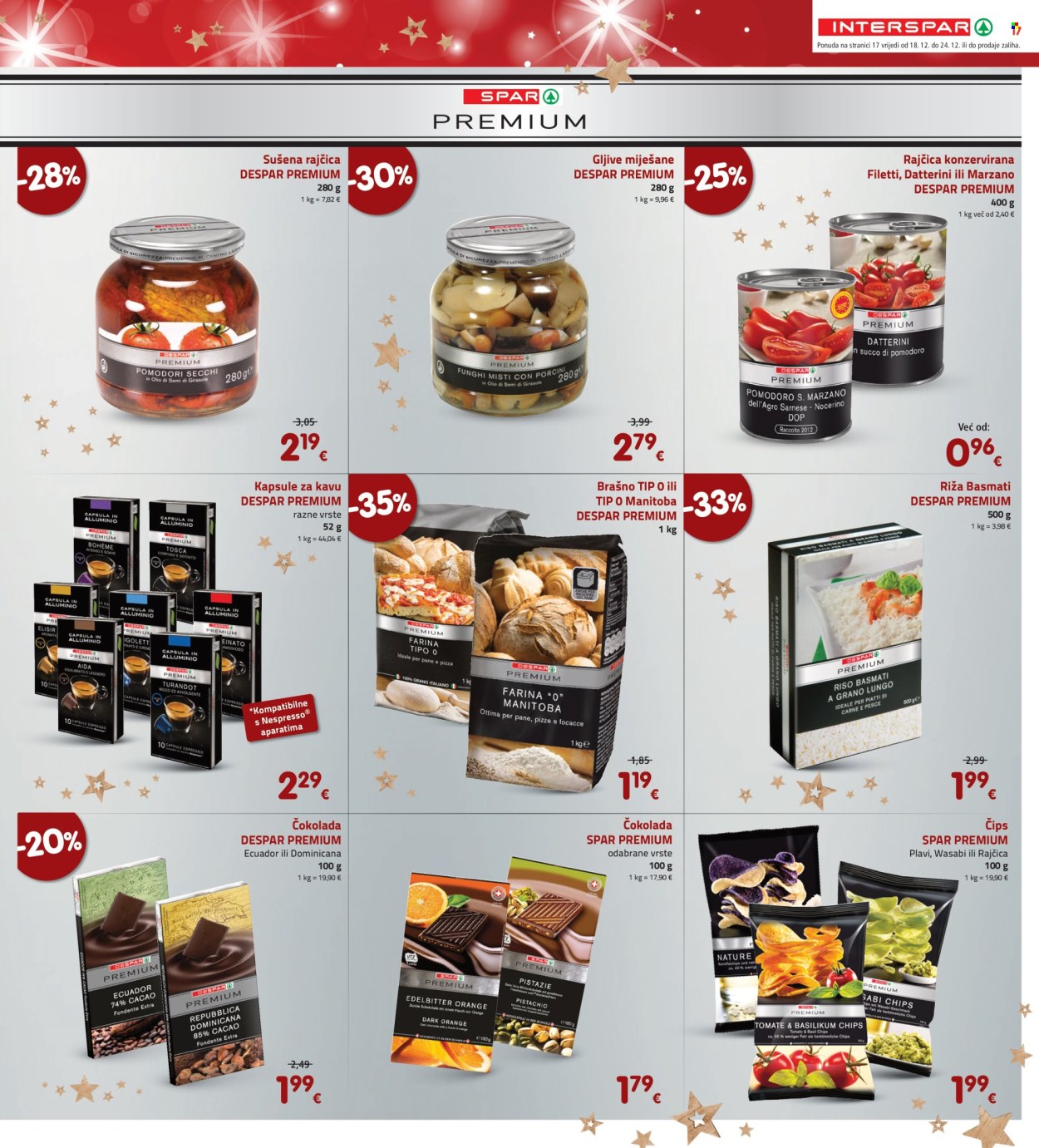 INTERSPAR katalog - 18.12.2024. - 24.12.2024. Stranica 17