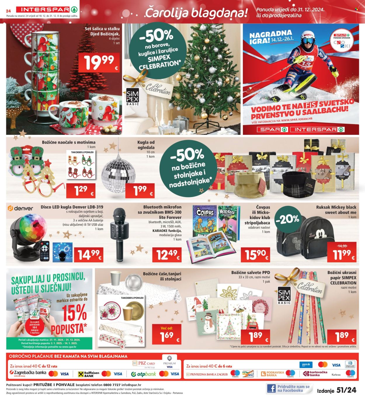 INTERSPAR katalog - 18.12.2024. - 24.12.2024. Stranica 24