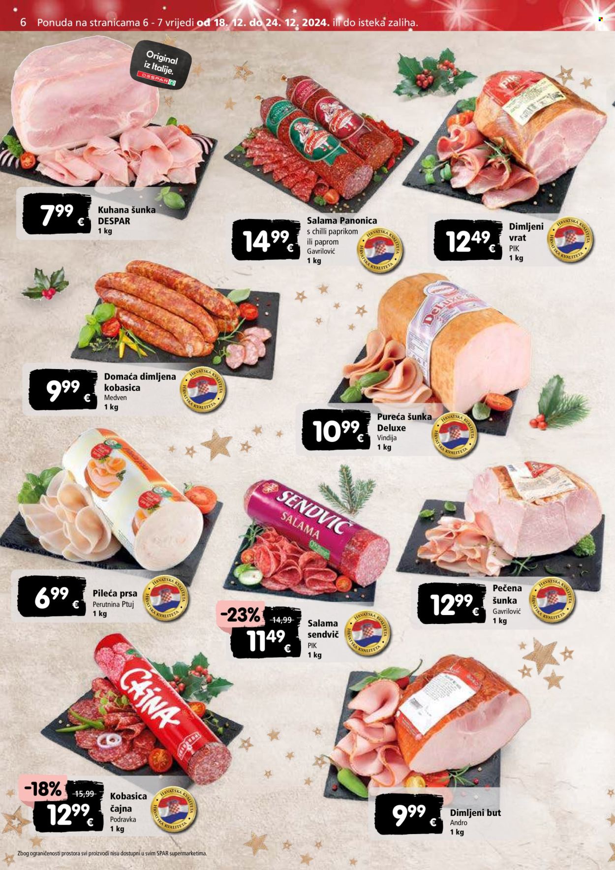 SPAR katalog - 18.12.2024. - 24.12.2024. Stranica 6
