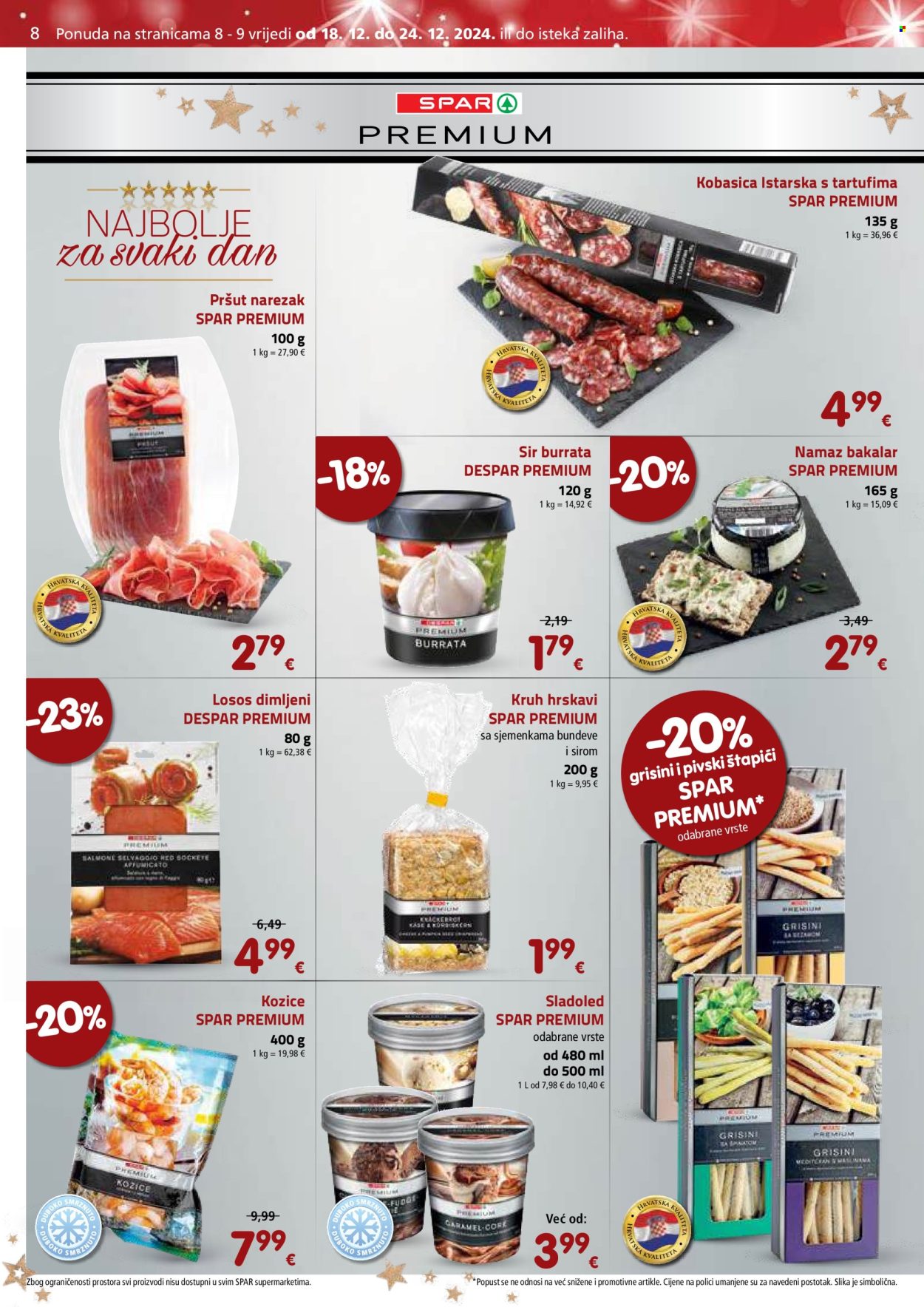 SPAR katalog - 18.12.2024. - 24.12.2024. Stranica 8