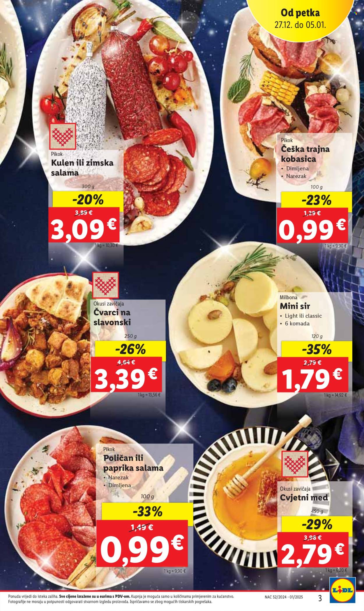 Lidl katalog - 27.12.2024. - 05.01.2025. Stranica 3