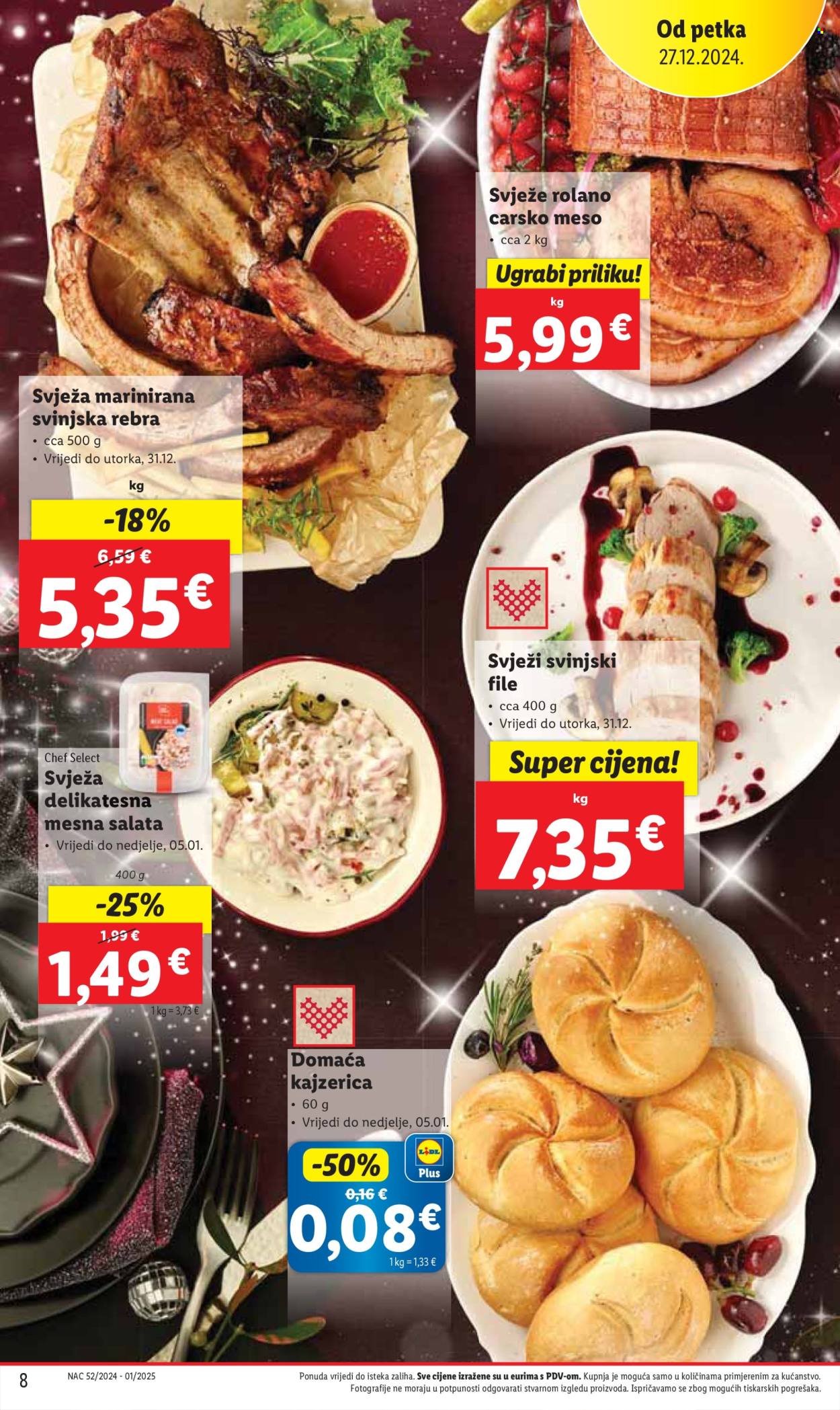 Lidl katalog - 27.12.2024. - 05.01.2025. Stranica 8