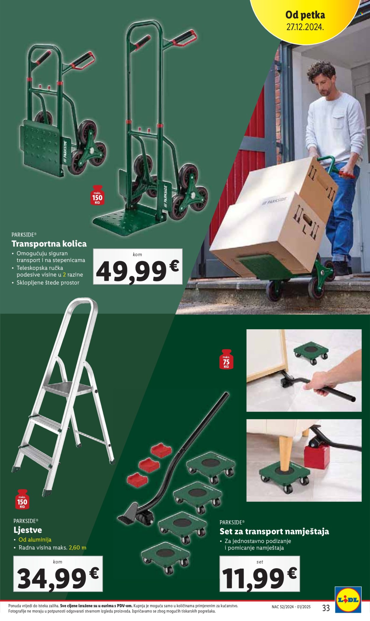 Lidl katalog - 27.12.2024. - 05.01.2025. Stranica 33