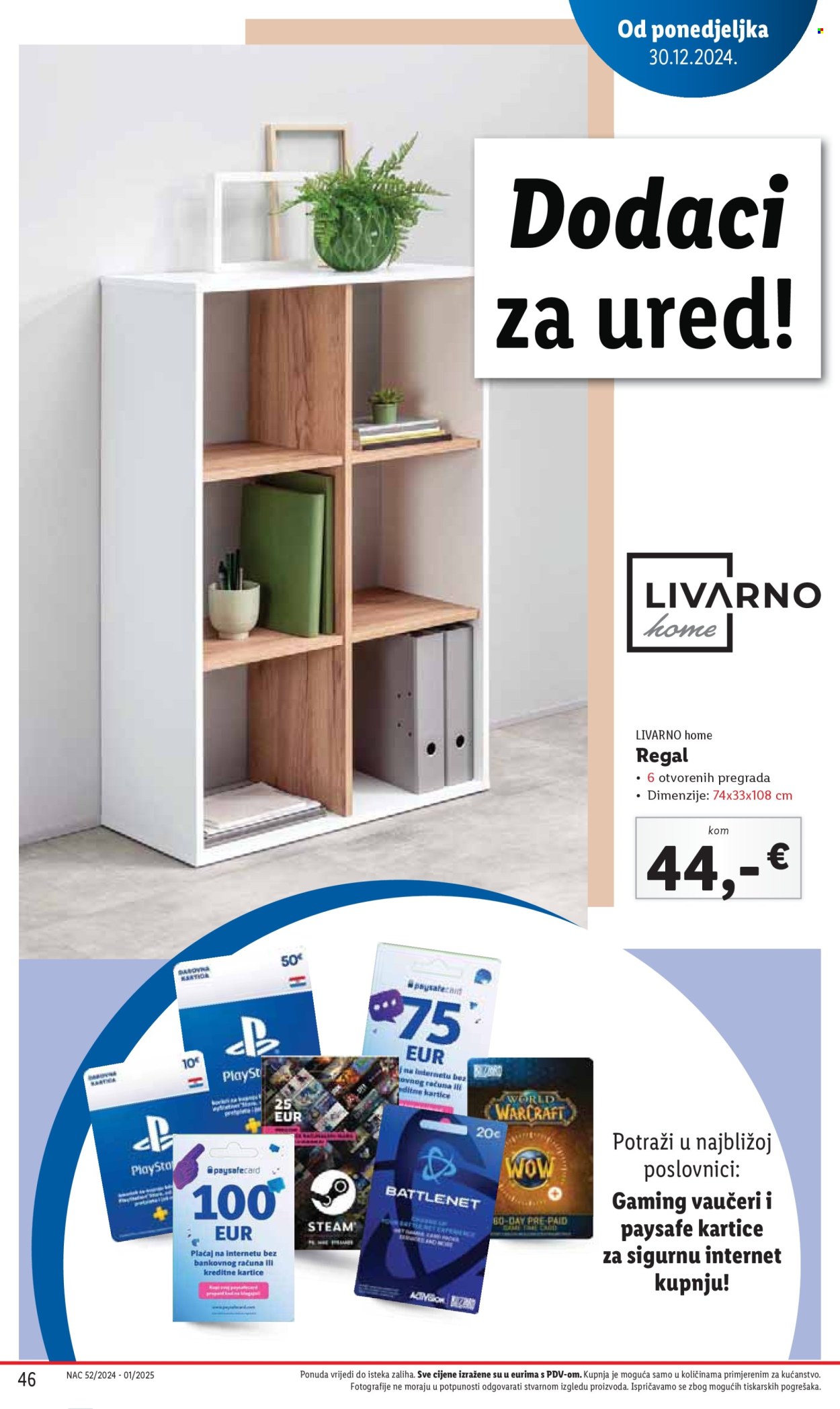 Lidl katalog - 27.12.2024. - 05.01.2025. Stranica 46