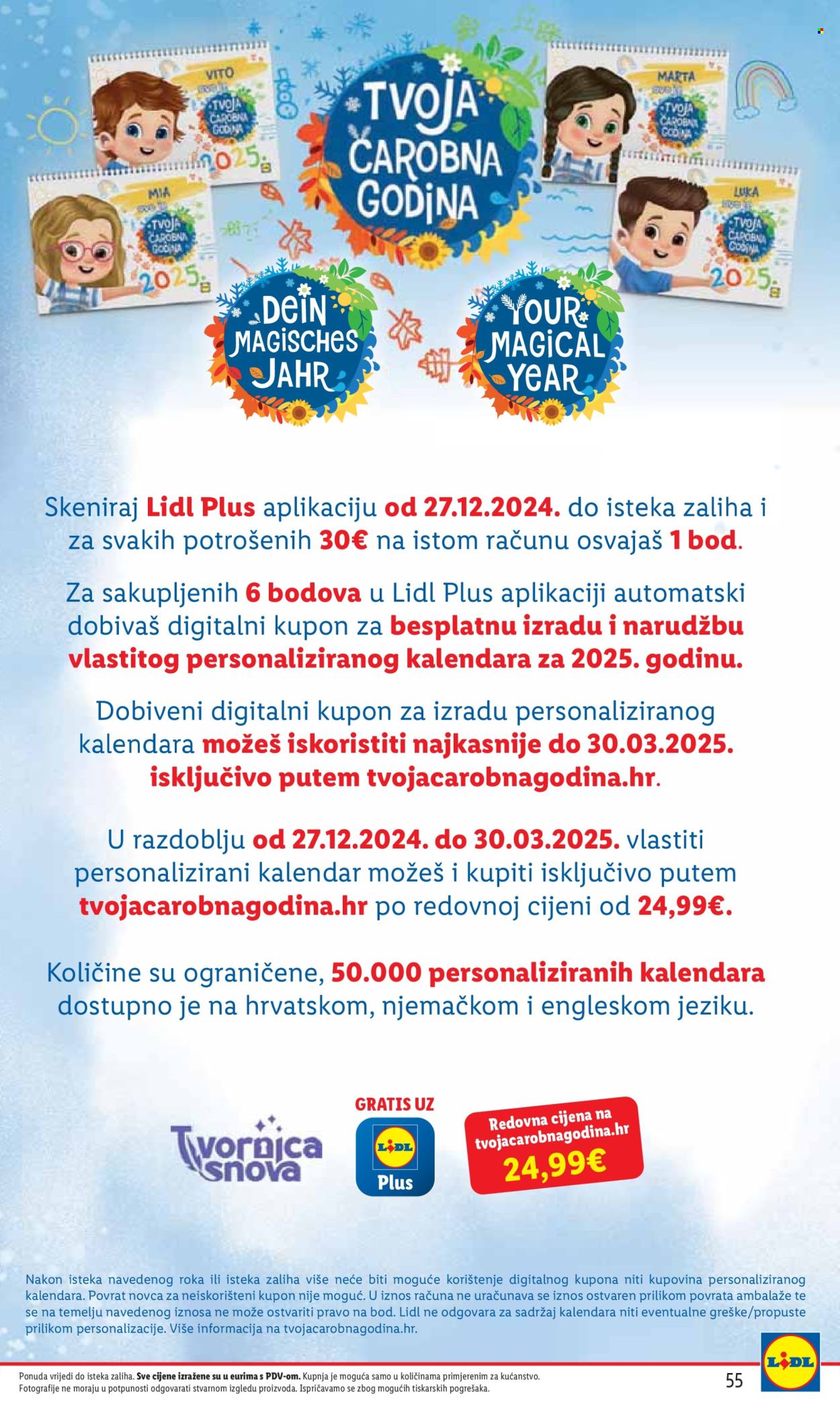 Lidl katalog - 27.12.2024. - 05.01.2025. Stranica 55