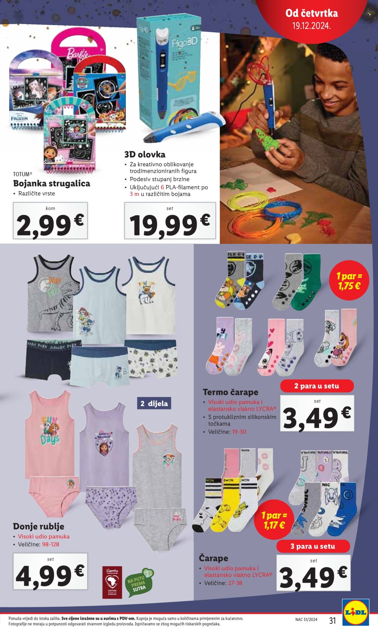 Lidl katalog - 19.12.2024. - 24.12.2024. Stranica 31