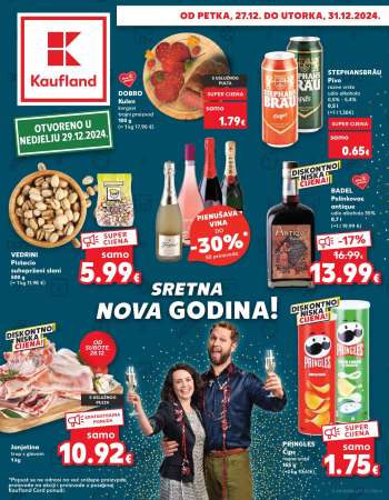 Kaufland katalog - 27.12.2024. - 31.12.2024.