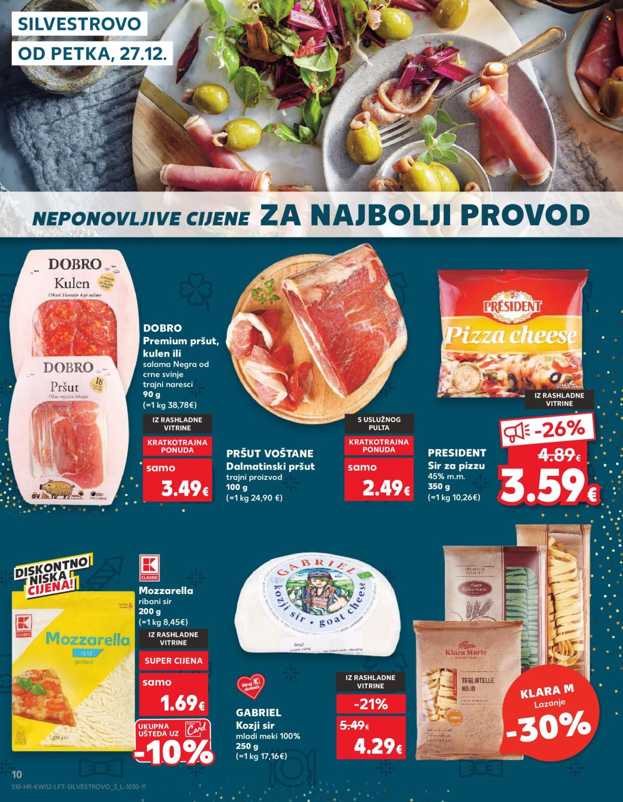 Kaufland katalog - 27.12.2024. - 31.12.2024. Stranica 10