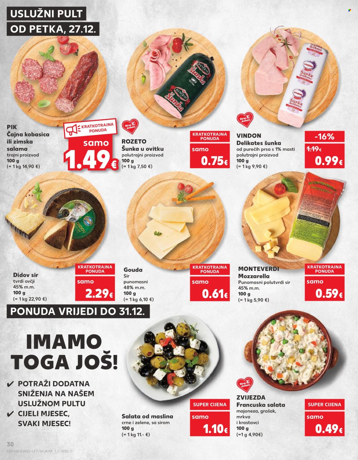 Kaufland katalog - 27.12.2024. - 31.12.2024. Stranica 30