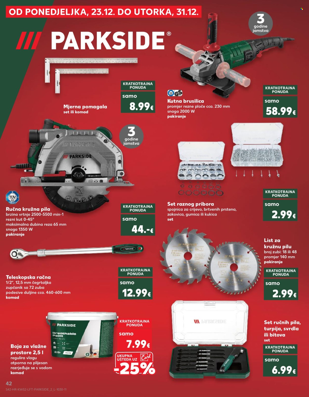 Kaufland katalog - 27.12.2024. - 31.12.2024. Stranica 42