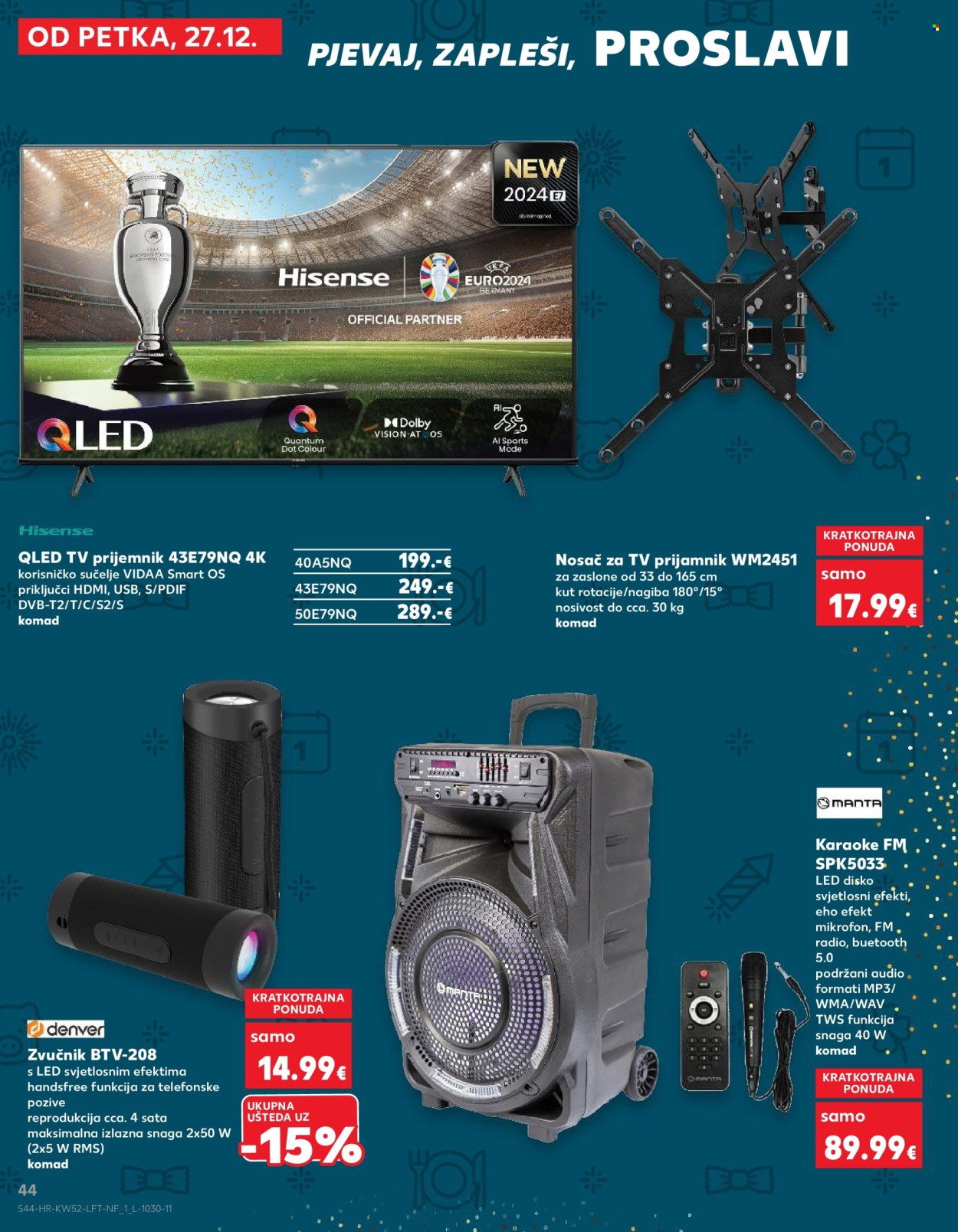 Kaufland katalog - 27.12.2024. - 31.12.2024. Stranica 44