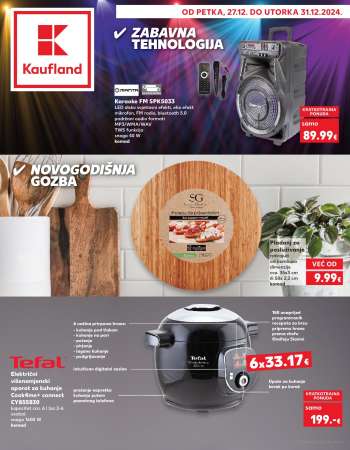 Kaufland katalog - 27.12.2024. - 31.12.2024.