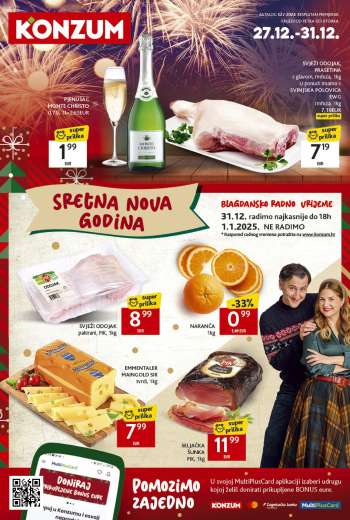 Konzum katalog - 27.12.2024. - 31.12.2024.