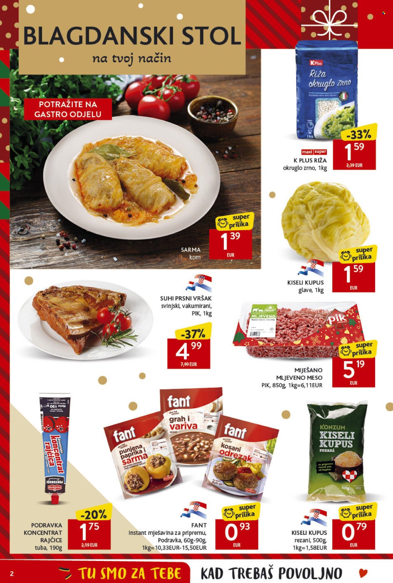 Konzum katalog - 27.12.2024. - 31.12.2024. Stranica 2