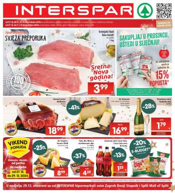 INTERSPAR katalog - 27.12.2024. - 31.12.2024.