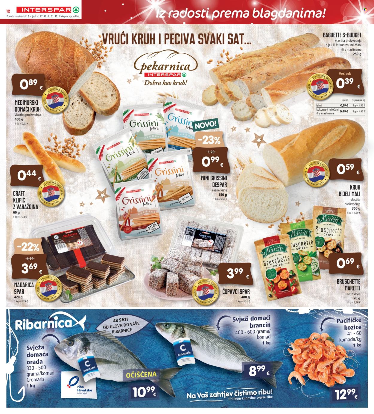 INTERSPAR katalog - 27.12.2024. - 31.12.2024. Stranica 12