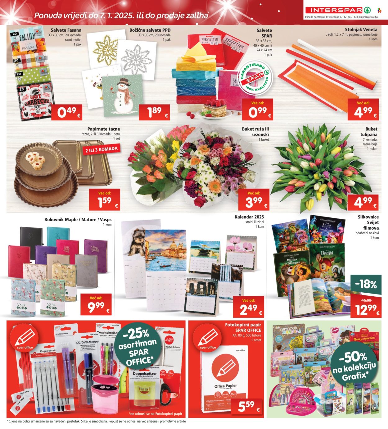 INTERSPAR katalog - 27.12.2024. - 31.12.2024. Stranica 19