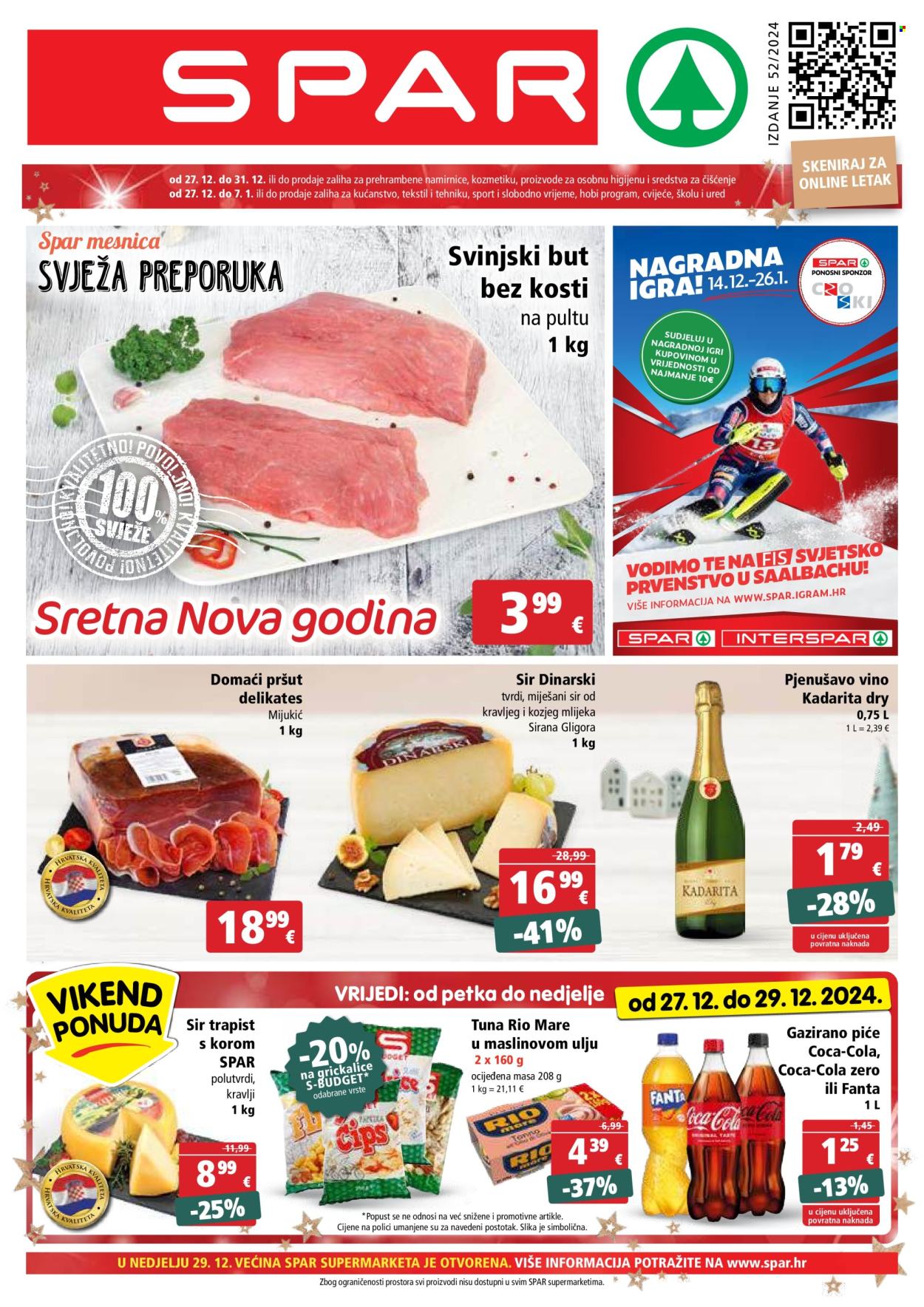 SPAR katalog - 27.12.2024. - 31.12.2024. Stranica 1