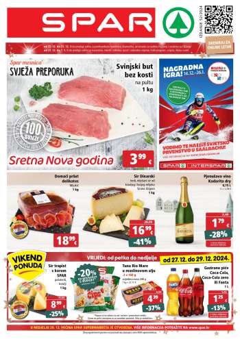 SPAR katalog - 27.12.2024. - 31.12.2024.