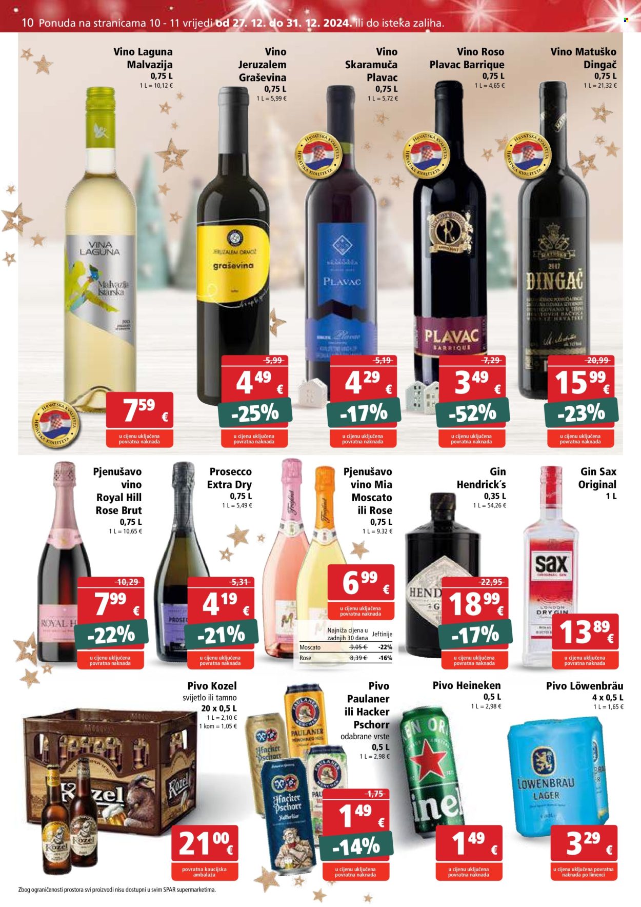 SPAR katalog - 27.12.2024. - 31.12.2024. Stranica 10