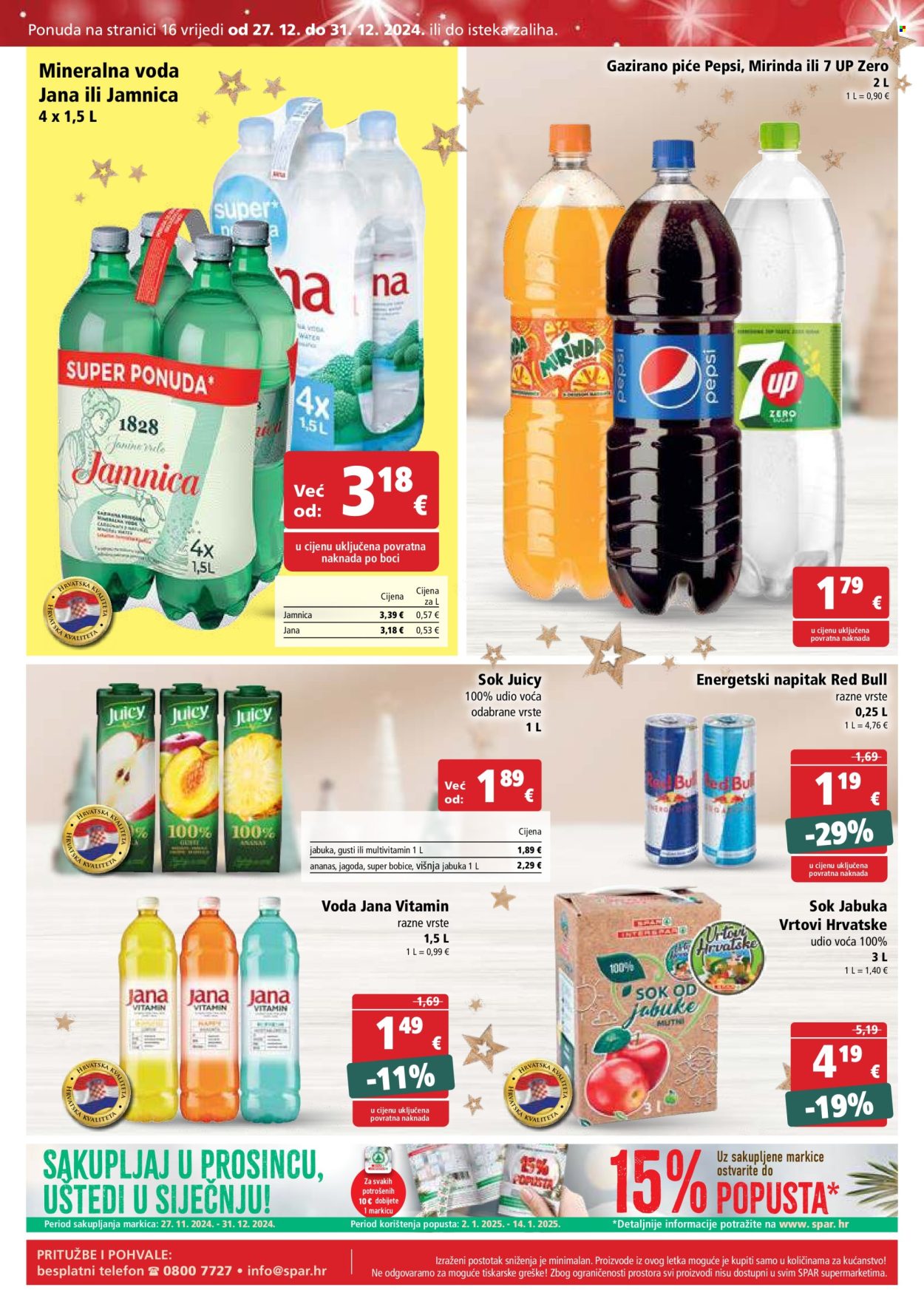 SPAR katalog - 27.12.2024. - 31.12.2024. Stranica 16