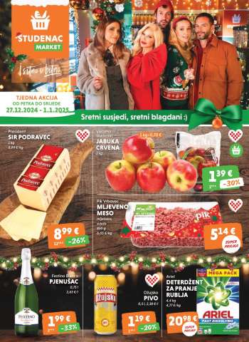 Studenac katalog - 27.12.2024. - 01.01.2025.