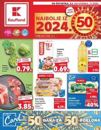 Kaufland katalog - 02.01.2025. - 07.01.2025.
