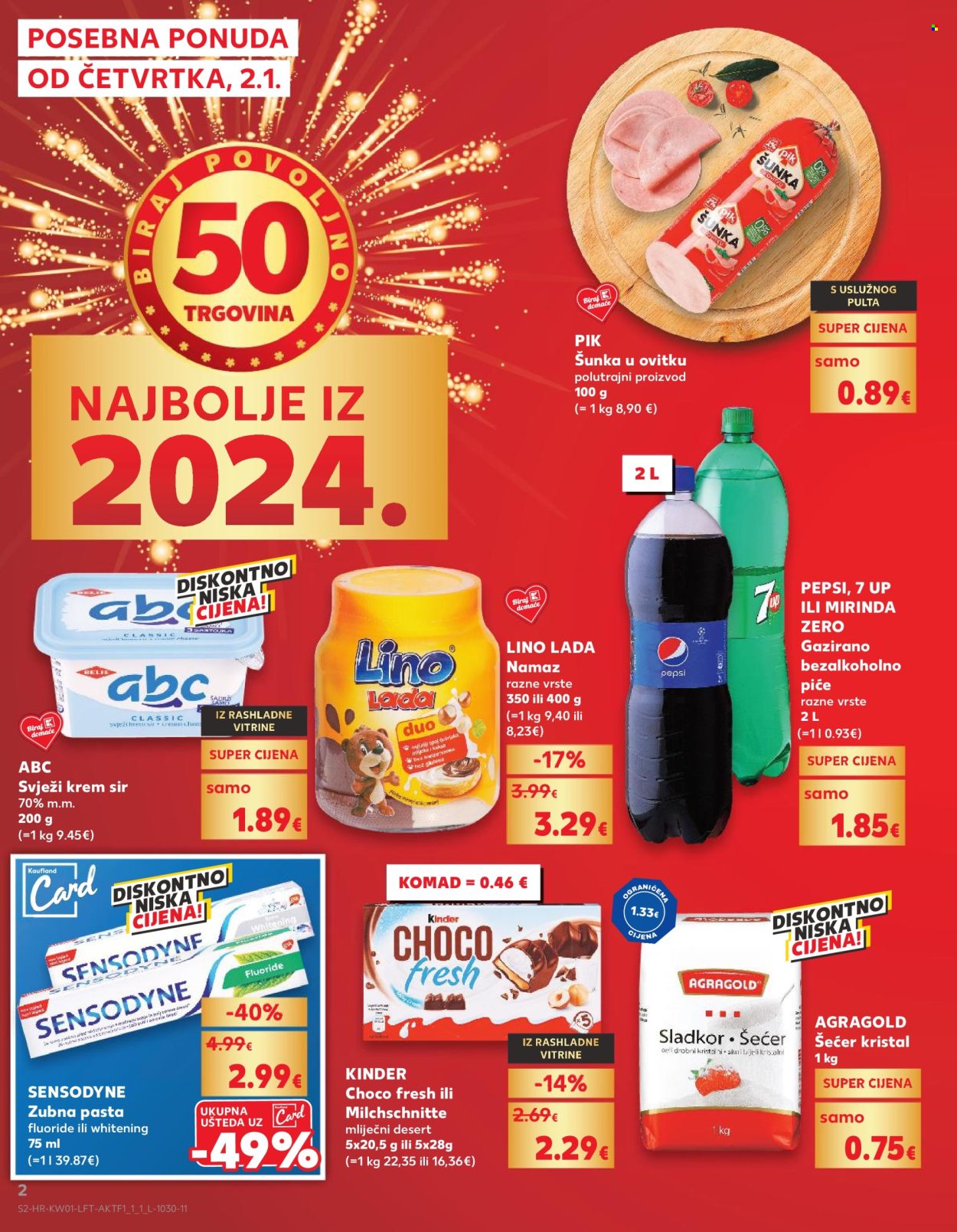 Kaufland katalog - 02.01.2025. - 07.01.2025. Stranica 2